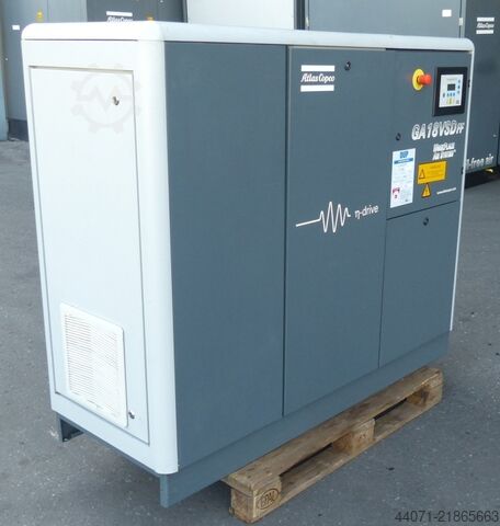 Csavarkompresszor GA18VSDF Atlas Copco GA18VSDFF