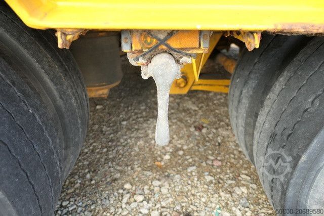 Naczepa niskopodwoziowa LANGENDORF SATH 30/34, Hydr. Rampen, Gelenkt, Tiefbett