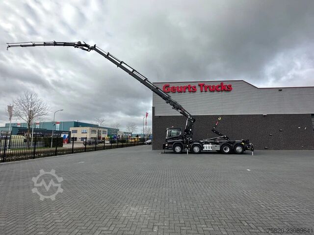  Scania P450 8X2 21 TON HAAKARM + HIAB 548 E-6 + JIB 15...