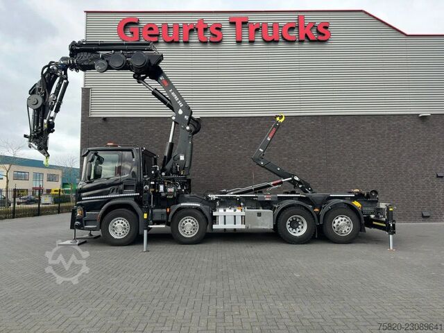  Scania P450 8X2 21 TON HAAKARM + HIAB 548 E-6 + JIB 15...