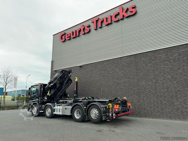  Scania P450 8X2 21 TON HAAKARM + HIAB 548 E-6 + JIB 15...