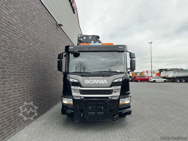  Scania P450 8X2 21 TON HAAKARM + HIAB 548 E-6 + JIB 15...
