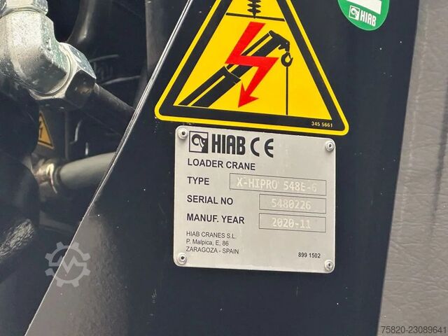  Scania P450 8X2 21 TON HAAKARM + HIAB 548 E-6 + JIB 15...