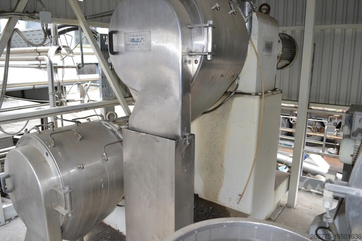 Tvåstegs centrifugalseparator Pellacini Tornado