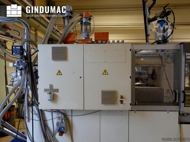 Máquina de moldeo por inyección hidráulica KraussMaffei KM 150-1000 C1