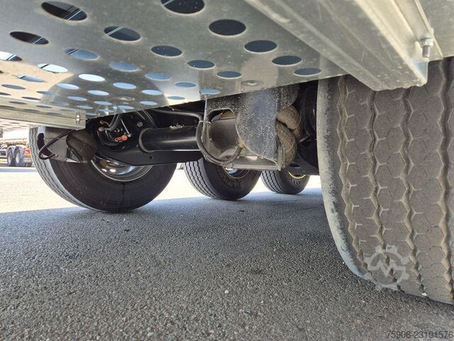 Flatbed semitrailers Lecitrailer PLATEAU TWISTLOCKS EXTENSIBLE