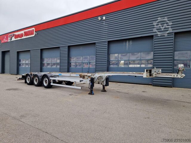 Long material semitrailer Asca PORTE CONTAINERS MULTIPOSITION
