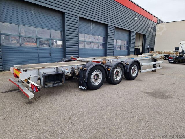 Long material semitrailer Asca PORTE CONTAINERS MULTIPOSITION