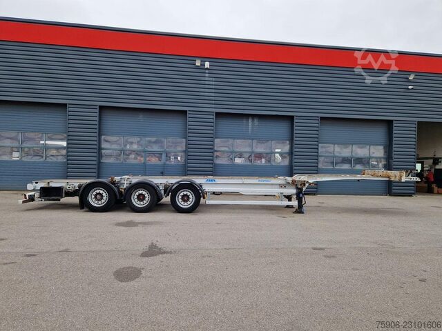 Long material semitrailer Asca PORTE CONTAINERS MULTIPOSITION