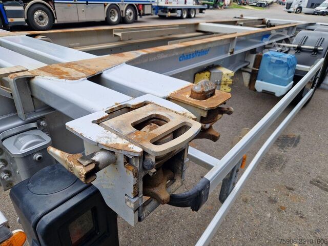 Long material semitrailer Asca PORTE CONTAINERS MULTIPOSITION