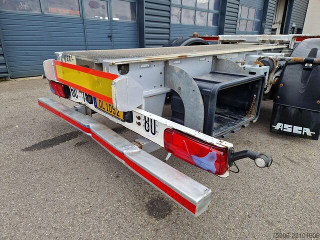 Long material semitrailer Asca PORTE CONTAINERS MULTIPOSITION