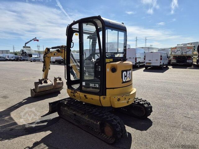 Mini excavators Caterpillar 302.7D
