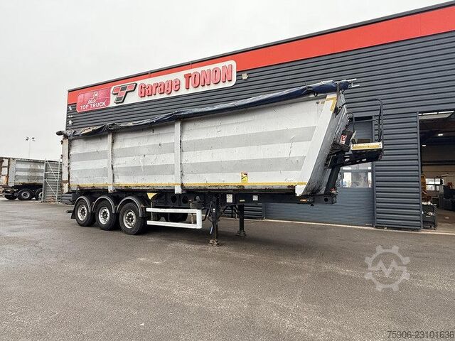 Tipper semitrailers Wielton NW-3 BENNE FERRAILE 53M3