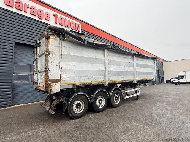 Tipper semitrailers Wielton NW-3 BENNE FERRAILE 53M3