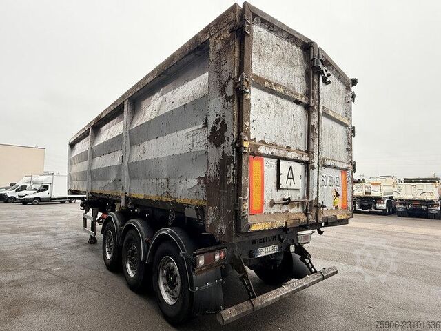 Tipper semitrailers Wielton NW-3 BENNE FERRAILE 53M3