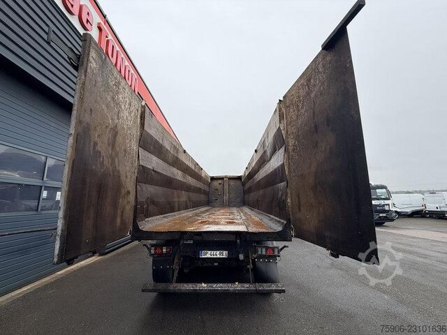 Tipper semitrailers Wielton NW-3 BENNE FERRAILE 53M3