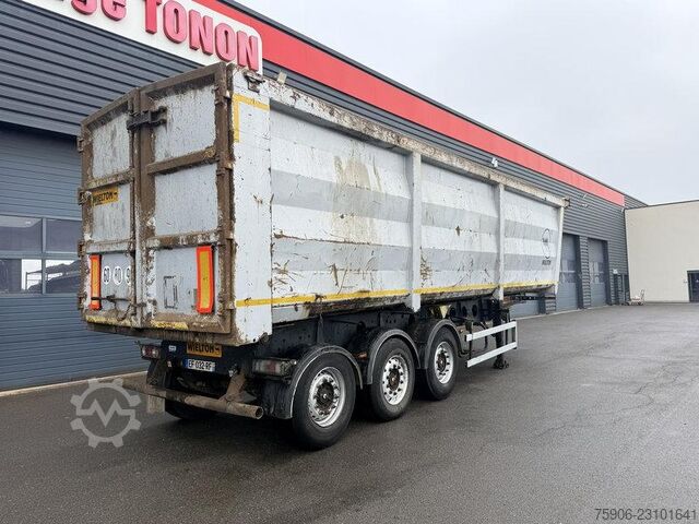 Tipper semitrailers Wielton NW-3 BENNE FERRAILE 53M3