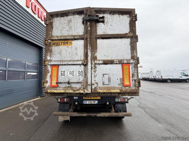 Tipper semitrailers Wielton NW-3 BENNE FERRAILE 53M3