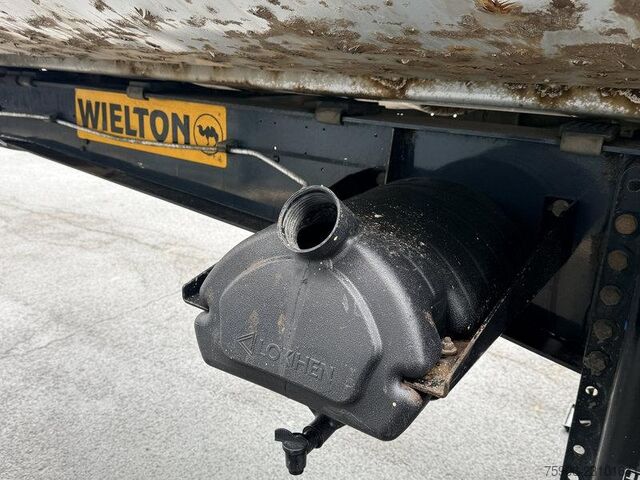 Tipper semitrailers Wielton NW-3 BENNE FERRAILE 53M3