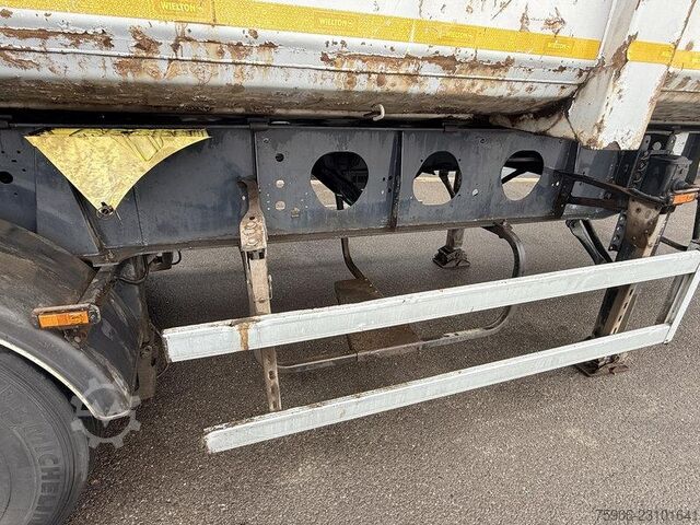 Tipper semitrailers Wielton NW-3 BENNE FERRAILE 53M3