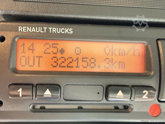 Trucks with flatbed & tarpaulin Renault Midlum