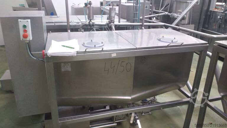 Ταινιοειδής αναμικτήρας Inox 450 L Dozo-Pak 