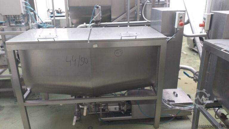 Ταινιοειδής αναμικτήρας Inox 450 L Dozo-Pak 