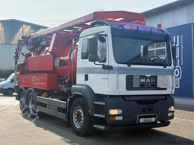 Φορτηγό δεξαμενή κενού MAN TGA 26.430 6x2-2 BL ASSMANN Saug- und Druckwagen