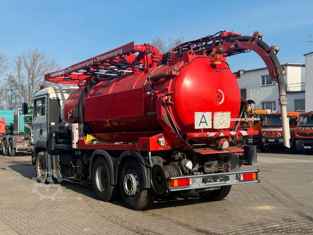Φορτηγό δεξαμενή κενού MAN TGA 26.430 6x2-2 BL ASSMANN Saug- und Druckwagen