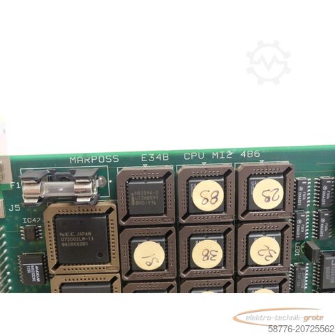 Component Marposs 6840021303 / E348 CPU M12 486 SN:25001-24555