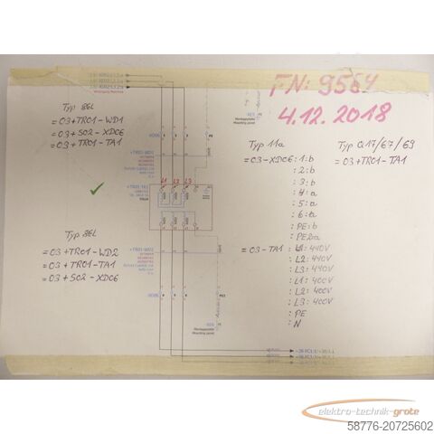 Component Michael Riedel Drop 50 Trenntrafo / Transformator für WIA Corporation - ungebr.