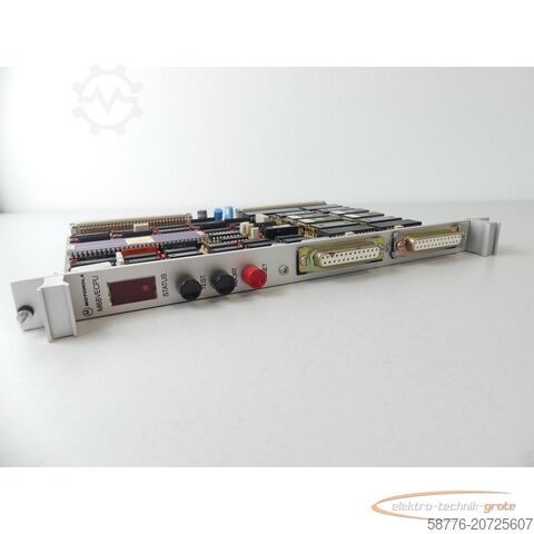 Komponens  Motorola M68VECPU CPU - Platine Seriennummer: G662