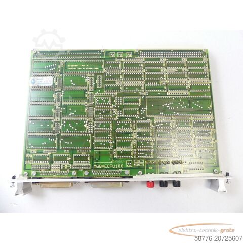 Komponens  Motorola M68VECPU CPU - Platine Seriennummer: G662