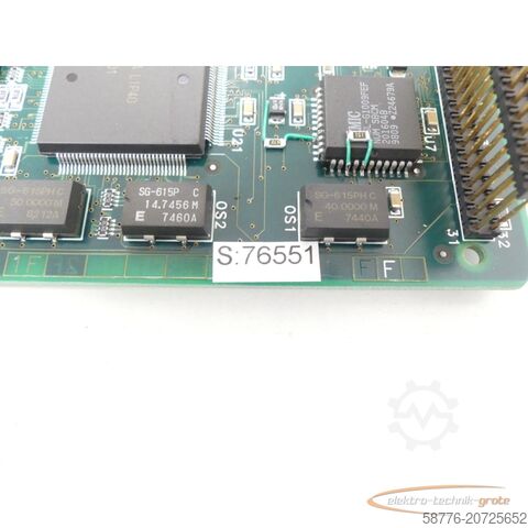 NUM-component NUM num FC 200 202 885 Steuerungsplatine SN:76551 + FC 200 202 889 Optionskarte