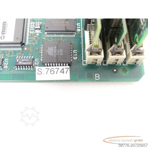 NUM component NUM num FC 200 203 500 Steuerungsplatine SN:76747