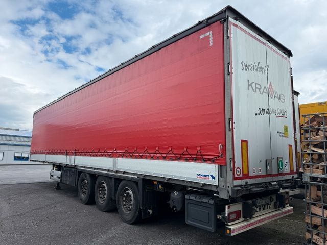 Ανοιχτό ημιρυμουλκούμενο με μουσαμά SCHMITZ CARGOBULL SCB BORDWANDSIDER LIFT