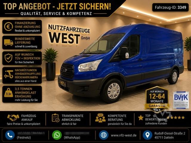 Βαν με ψηλή οροφή FORD Transit 2,2 TDCI Hoch+Lang*L3-H2*Garantie*1.Hand