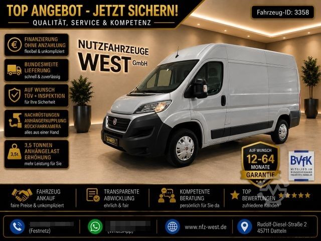 Bestelwagen met verhoogd dak FIAT Ducato 2,3 HDI Hoch+Lang*L2-H2*Garantie*1.Hand*
