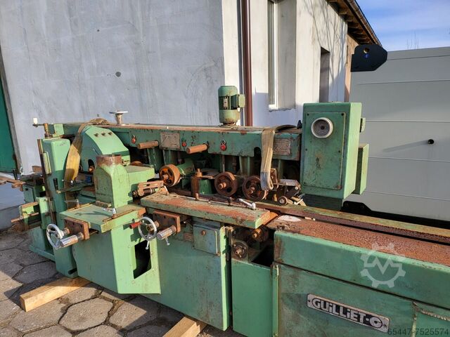 Four side planer Guilliet KCX 5heads uni Guilliet kcx