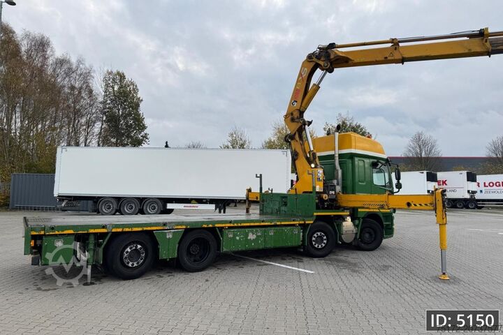Ciężarówka z dźwigiem DAF CF 85.410 SC, Euro 5, 8x2 / Hiab 422 EP5 + Radi...