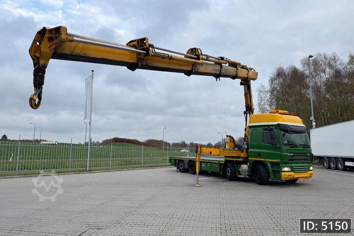 Ciężarówka z dźwigiem DAF CF 85.410 SC, Euro 5, 8x2 / Hiab 422 EP5 + Radi...