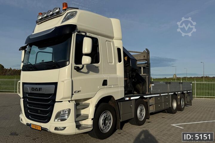 Vrachtwagen met kraan DAF CF 530 SC, Euro 6, Palfinger PK76002-EH / 76 TM...