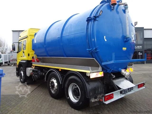 Suction vehicle Mercedes-Benz Atego 2528 VACUUMTANK,16 CUB,AIRCO