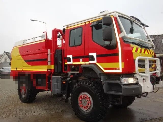 Fire engine Renault Kerax 410dci euro5,6000 liter water,canon on th...
