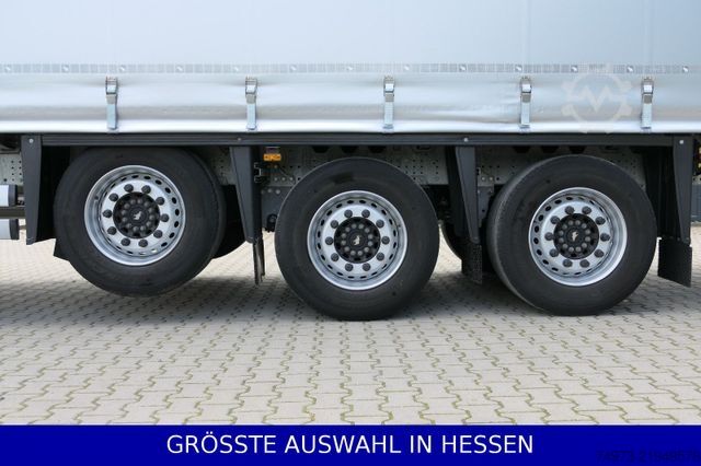 Semirimorchio con telone SCHMITZ CARGOBULL 6to Leergewicht Liftachse XL+Getränke ¤429.-mtl