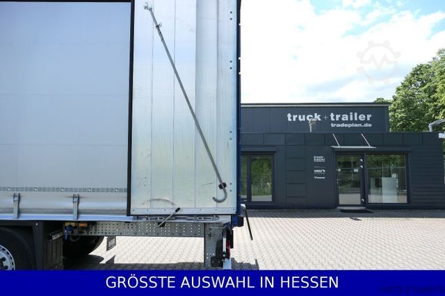 Semirimorchio con telone SCHMITZ CARGOBULL 6to Leergewicht Liftachse XL+Getränke ¤429.-mtl