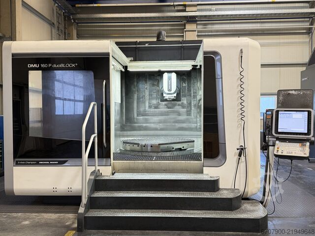 DMG 160 P - 5 tengelyes univerzális megmunkálóközpont DMG MORI DMU 160 P duoBLOCK