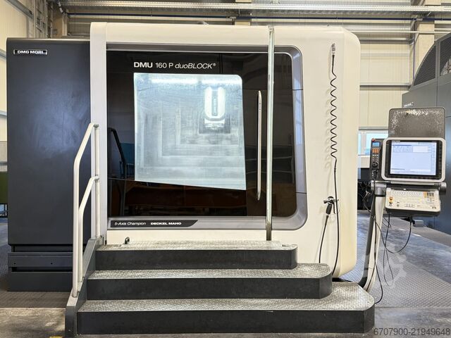 DMG 160 P - 5 tengelyes univerzális megmunkálóközpont DMG MORI DMU 160 P duoBLOCK