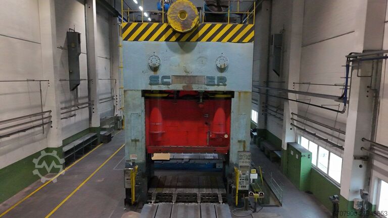 SCHULER P4 E2 SQ 1200 mechanische pers SCHULER P4 E2 SQ 1200