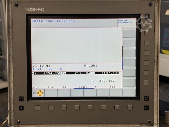 HERMLE C 600 V CNC megmunkálóközpont HERMLE C 600 V